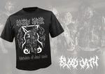 Blood Oath Kingdom of dead souls single sided print T shirt